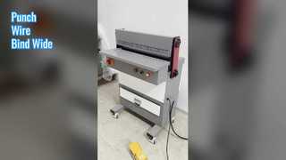 CK-620G Сверхмощная машина для перфорации и закрытия проволоки для бумаги