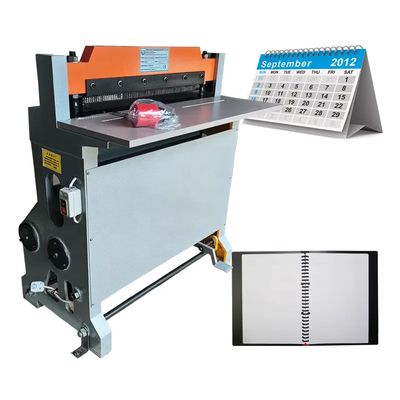 CK-620 Electric Heavy Duty Cardboard Hardcover Case Paper Sheets Punching Punch Drilling Machine Equipment