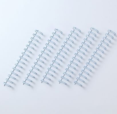Metal Spiral Book Double Loop Binding 34 Loops Electroplated