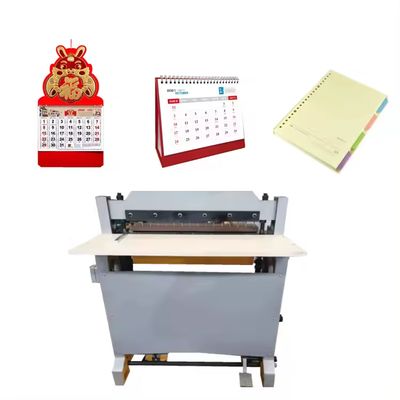 CK-620 Semi Automatic Industrial Invoice Account Book Calenders Note Book Paper Sheet Punching Punch Drilling Machine Equipment