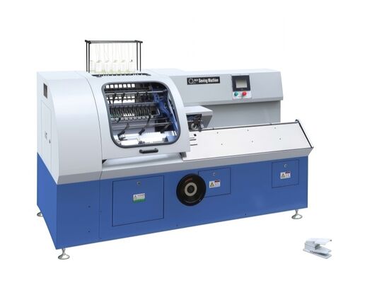 SX-460E Programmable Book Binding Sewing Machine with Safety Features and Frequency Speed Control for Production of Paper Cover Books