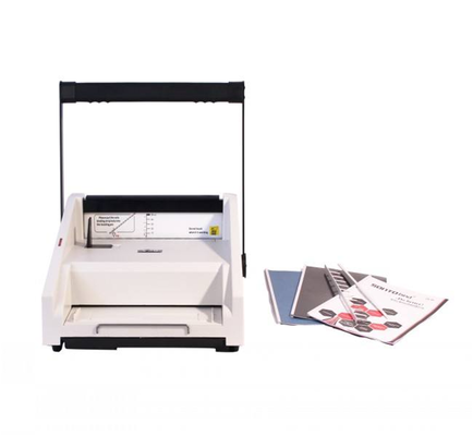 V30 Office School Desktop 11 Pins 12 Pins Velo Strips Binding Binder Machine Manual Punching Electric Velo Binding Machine for Office