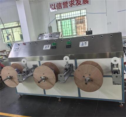 PFE-50D Automatic PVC Plastic Filament Extrusion Machine Plastic PVC Filament Extruder Machine From Extrusion To Two Winding