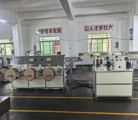 PFE-50D Automatic PVC Plastic Book Notebook Binding Wire Extruder Machine Plastic Wire Extrusion Machine with 2 Outlets