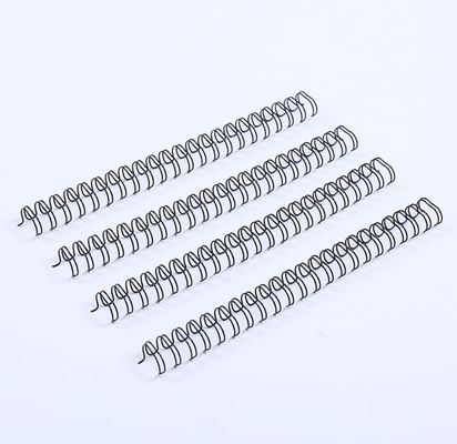 Metal Spiral Book Double Loop Binding 34 Loops Electroplated