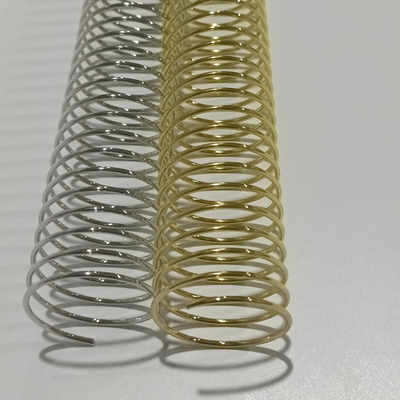 48 Loops Single Spiral Metal Coil Binding 0.25 - 2'' For Notebook