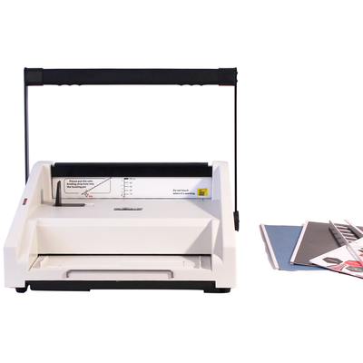 V30 Office School Desktop 11 штифтов 12 штифтов Velo Strips Binding Binder Machine Ручной перфорационный электрический Velo Binding Machine для офиса