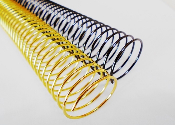 Катушка провода серебра золота спирального изгиба металла толщины 2.0mm 4:1 гальванизировать
